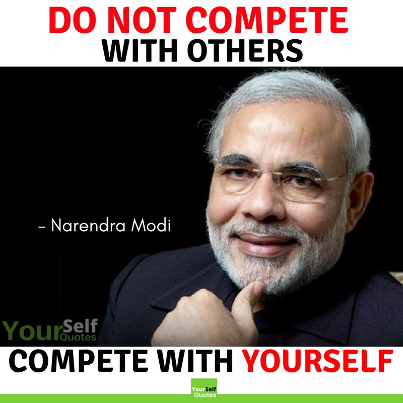 Be Yourself Quotes by Narendra Modi