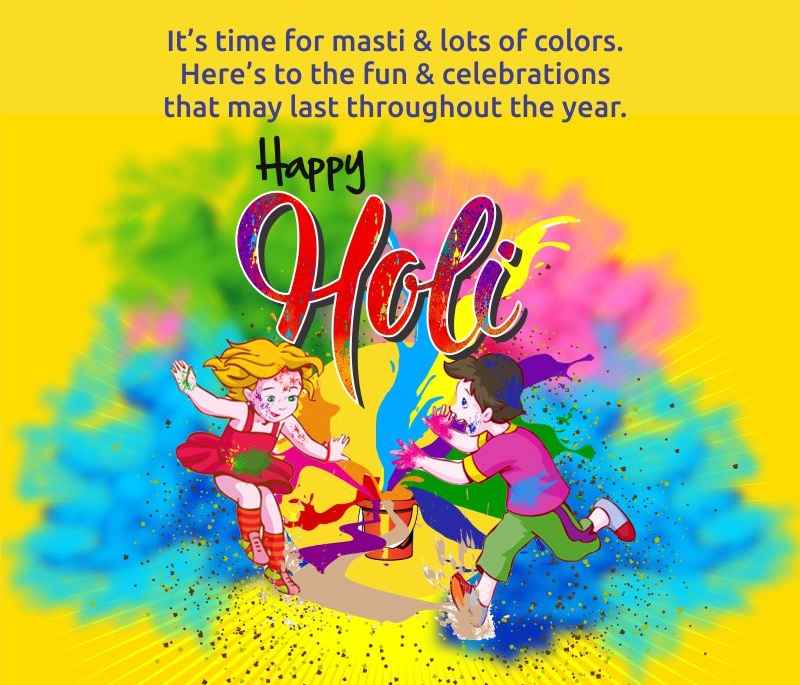 Happy Holi Festival Messages