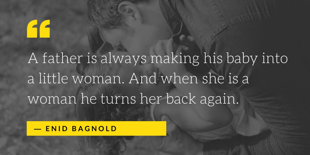 Enid Bagnold Quotes on Fathers Day