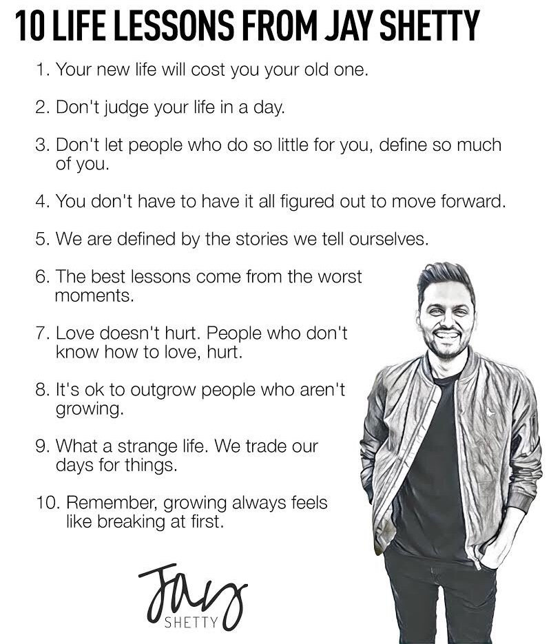 Life Lessons From Jay Shetty