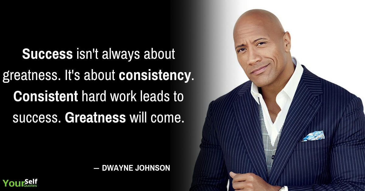 Dwayne Johnson Quotes on success
