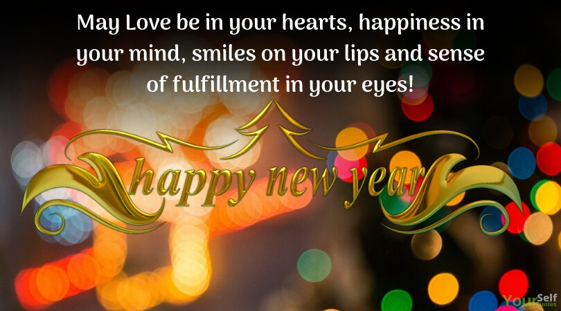Greetings Wishes New Year with ecard