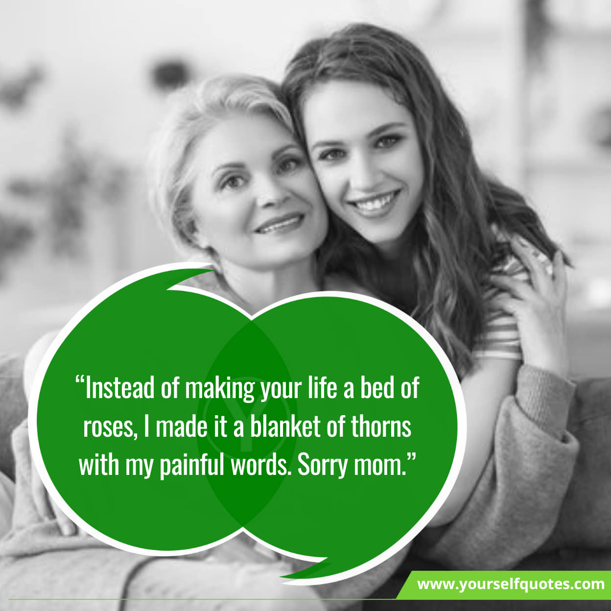 Adorable Apology Quotes For Mother