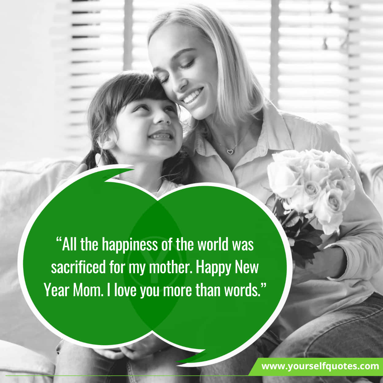 Adorable New Year Wishes Quotes For Mother