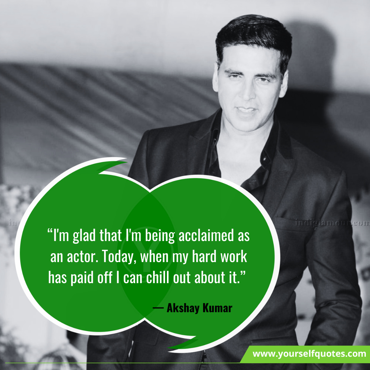 Akshay Kumar Quotes About Acting