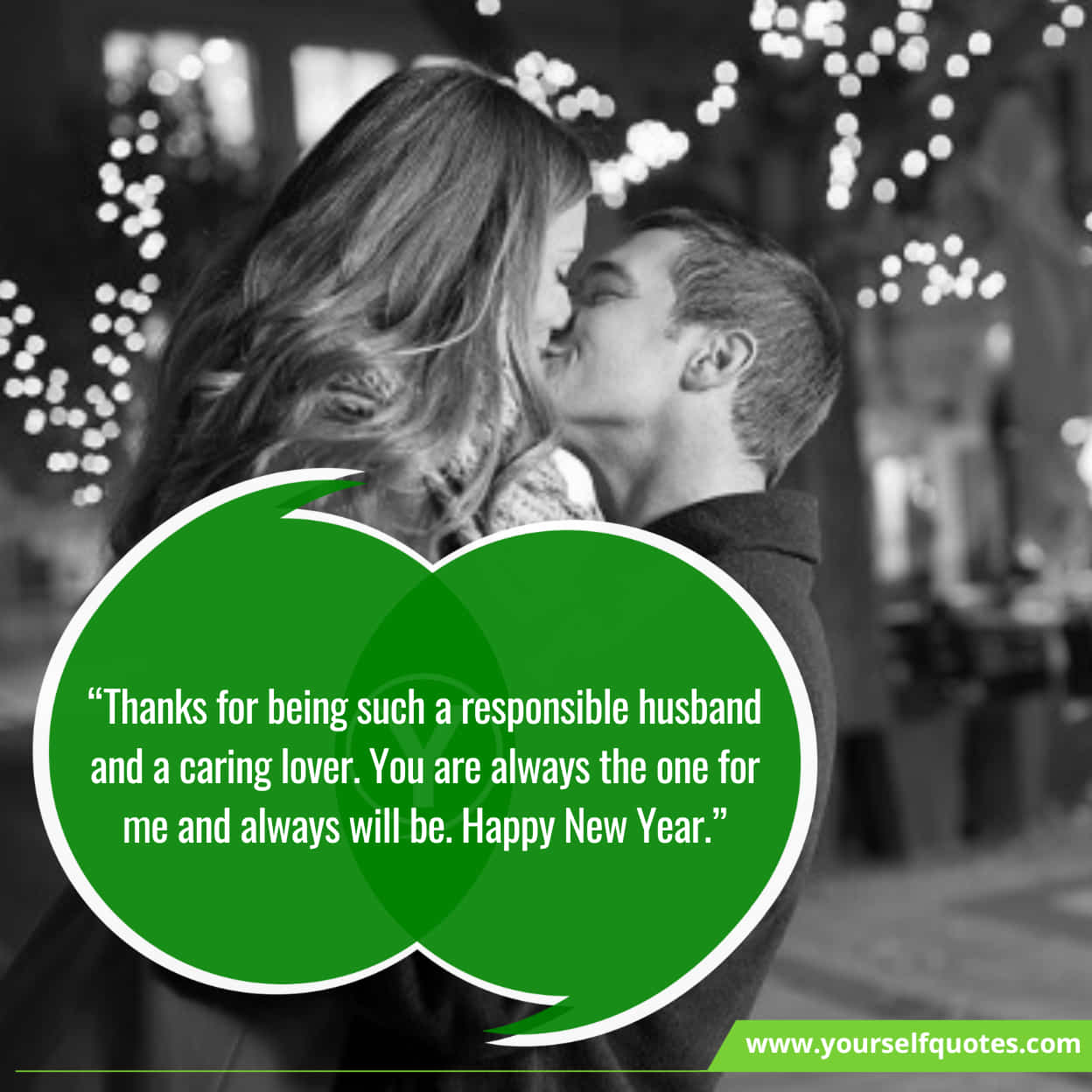 Alluring Adorable New Year Wishes On Husband