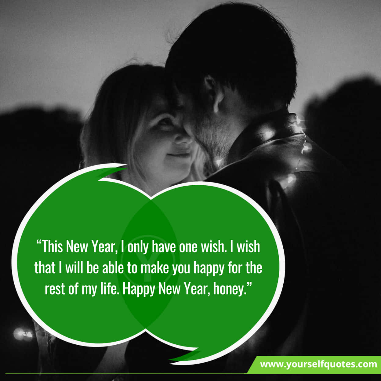 Alluring Romantic New Year Wishes For Her