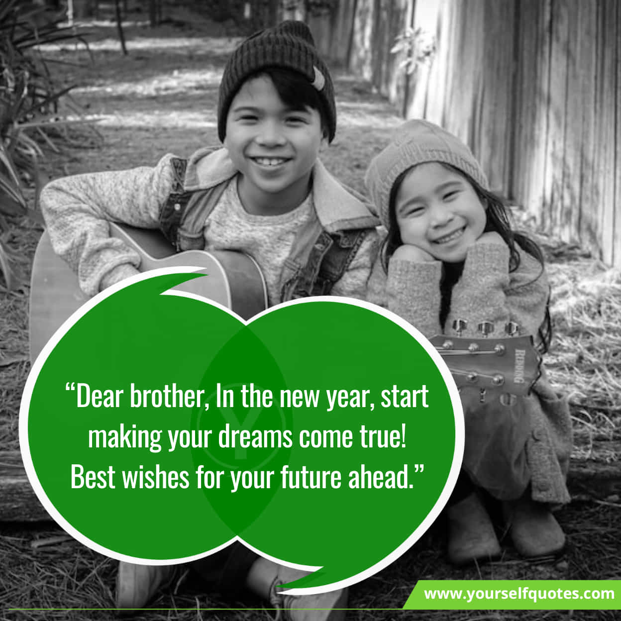 Alluring Wishes On Happy New Year For Brother