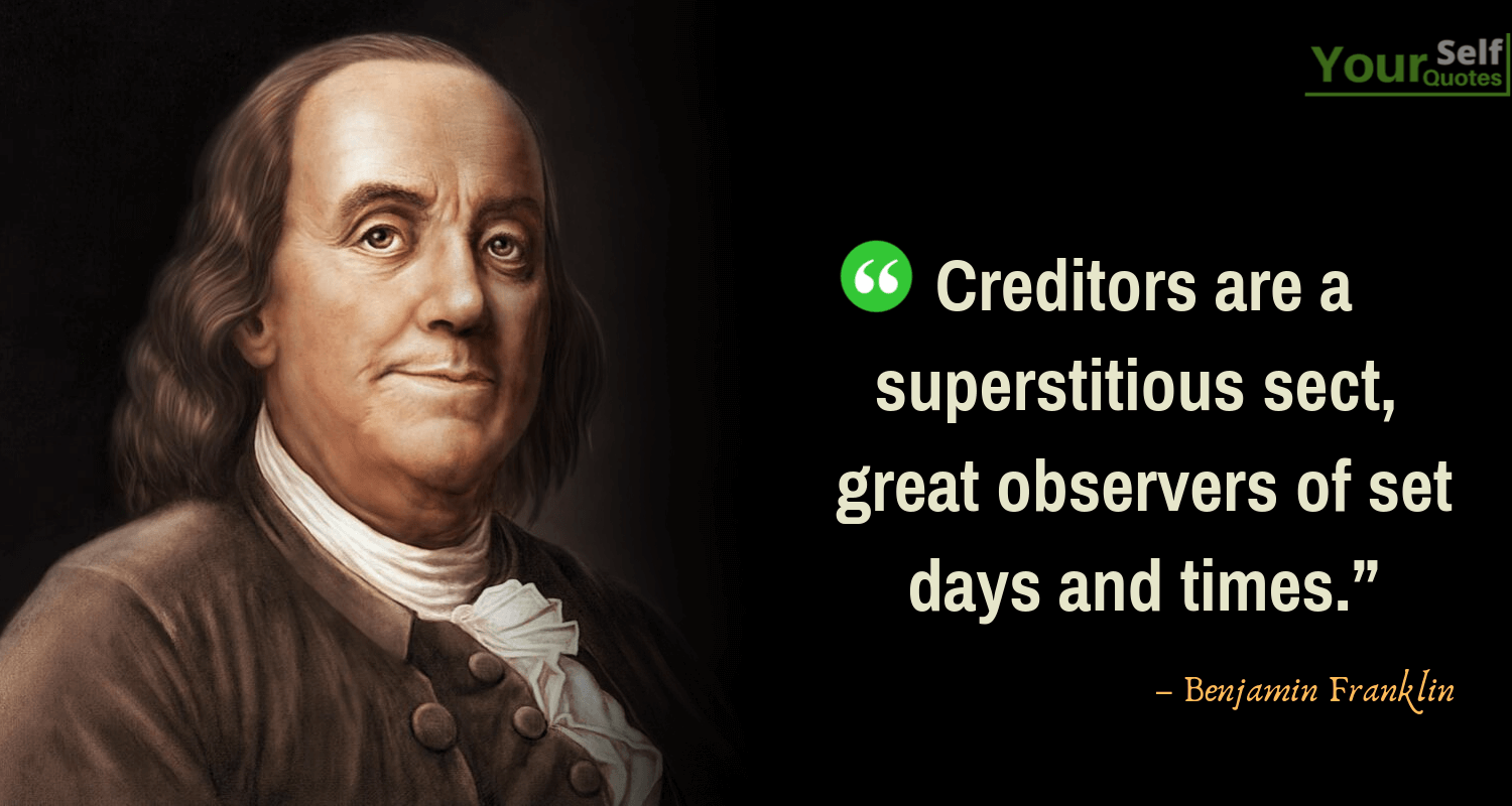 Quotes By Benjamin Franklin