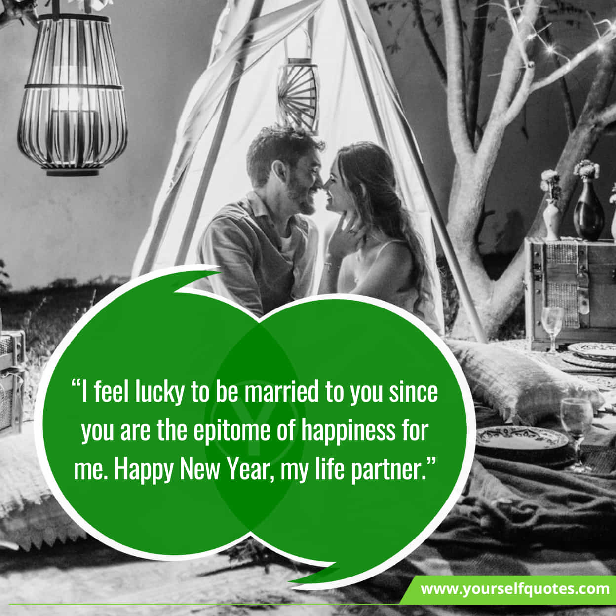 Best Lovely New Year Wishes For Husband and Wife 