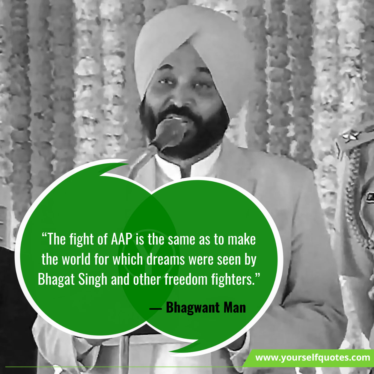 Bhagwant Mann Quotes About AAP