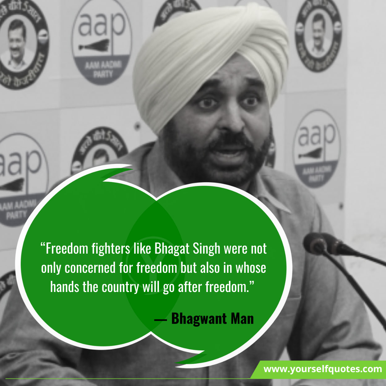 Bhagwant Mann Quotes On Freedom Fighters