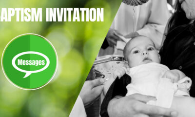 Blissful Baptism Invitation Messages and Wordings