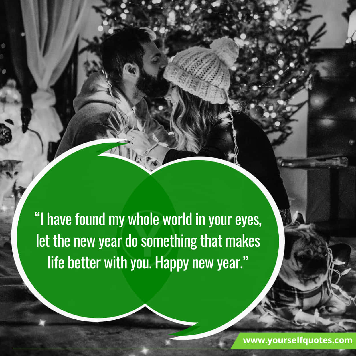 Blissful New Year Wishes For Girlfriend