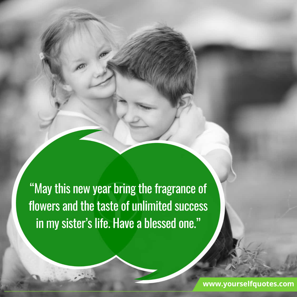 Blissful New Year Wishes For Sister