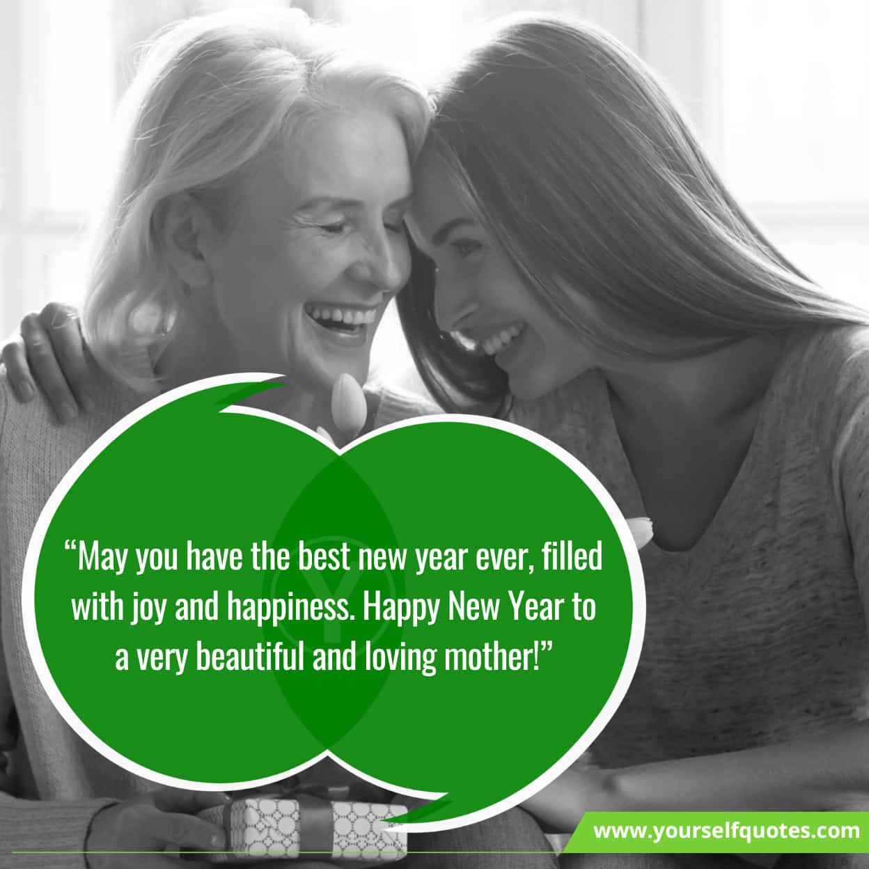 Cheerful Adorable New Year Wishes Quotes For Mother