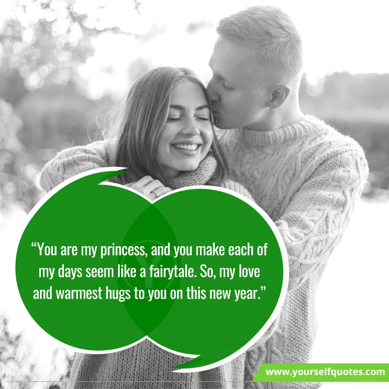 Cheerful Charming Romantic New Year Messages
