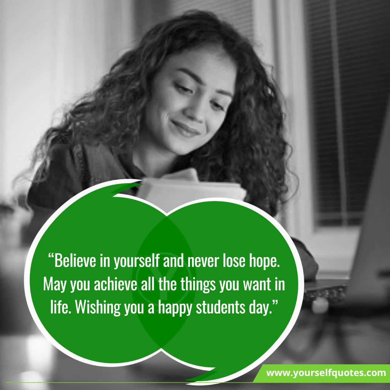 Cheerful Happy Students Day Inspirational Wishes