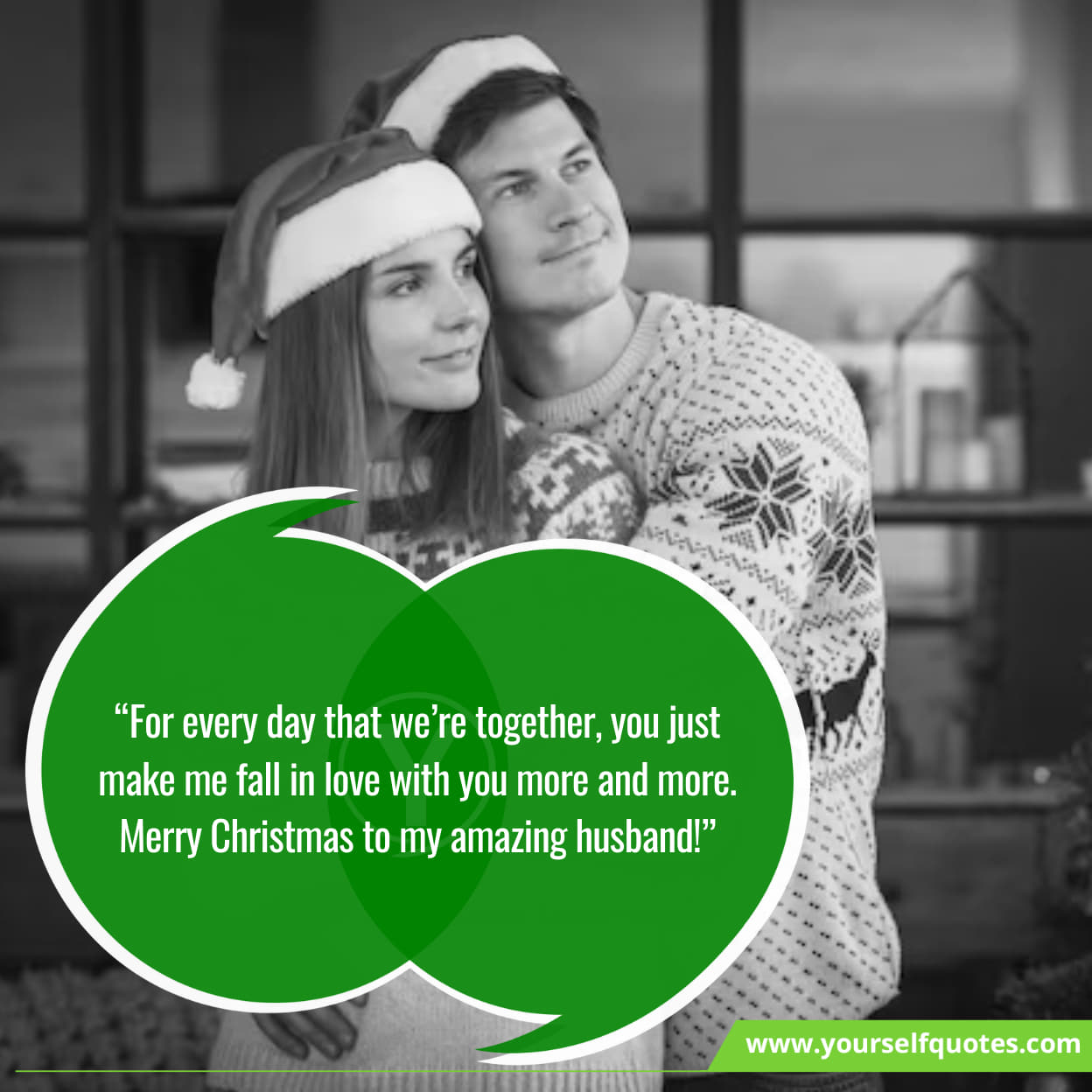 Christmas greetings for my husband with love