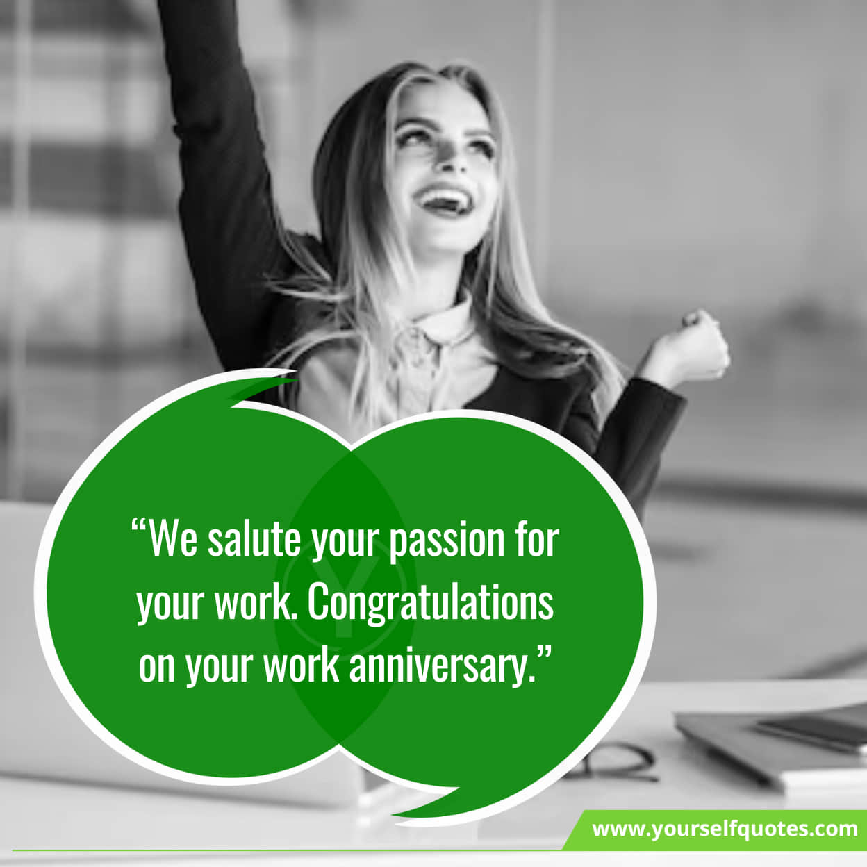 Congratulations on your work anniversary