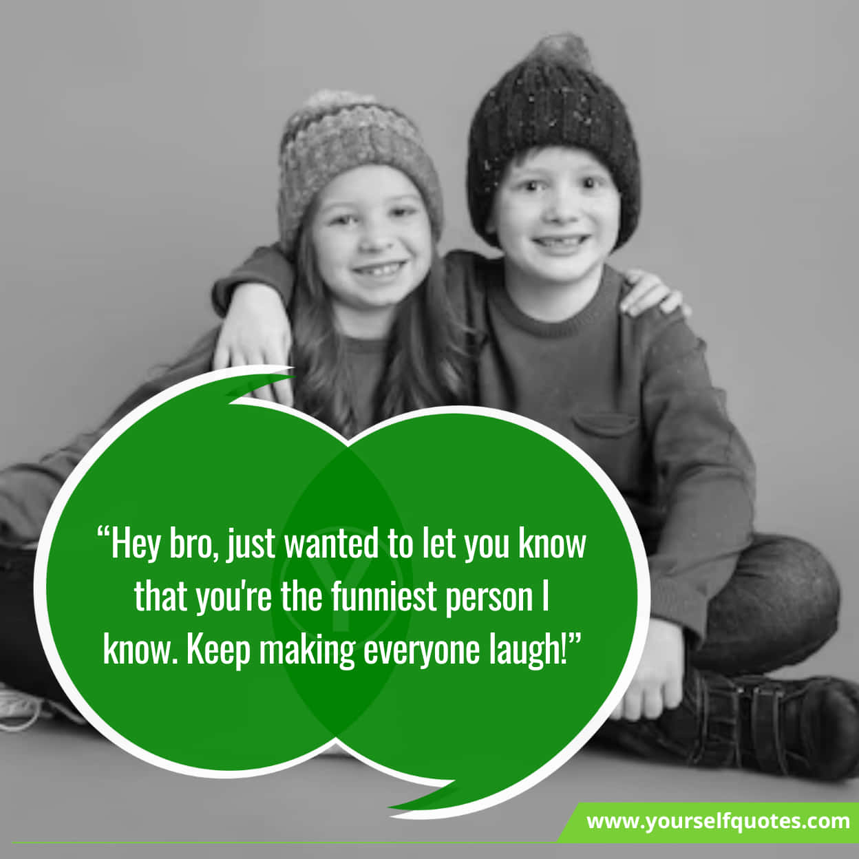 Cute & Hilarious Messages for Siblings