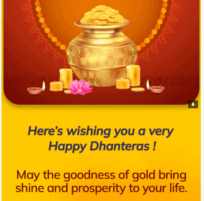 Dhanteras Wishes Images