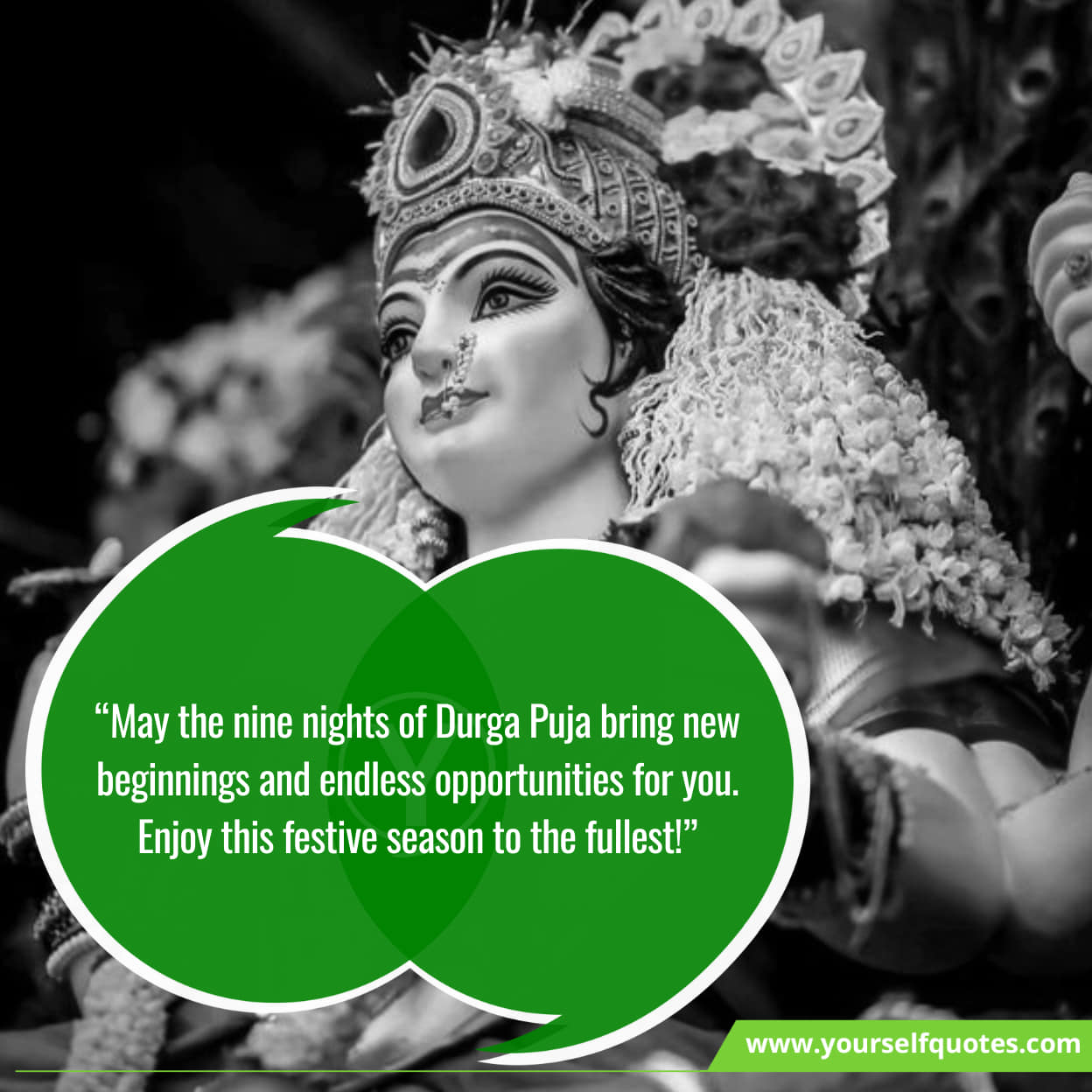 Durga Puja blessings and good wishes