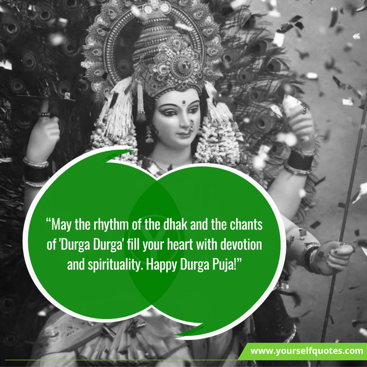 Durga Puja festivities and wishes