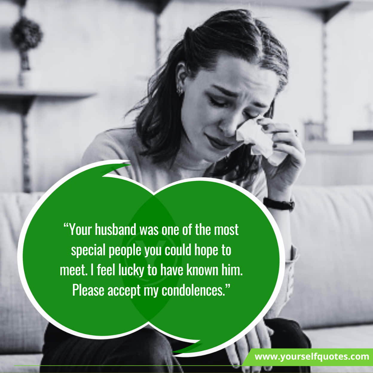 Emotional Sympathy Messages For the loss of Husband 