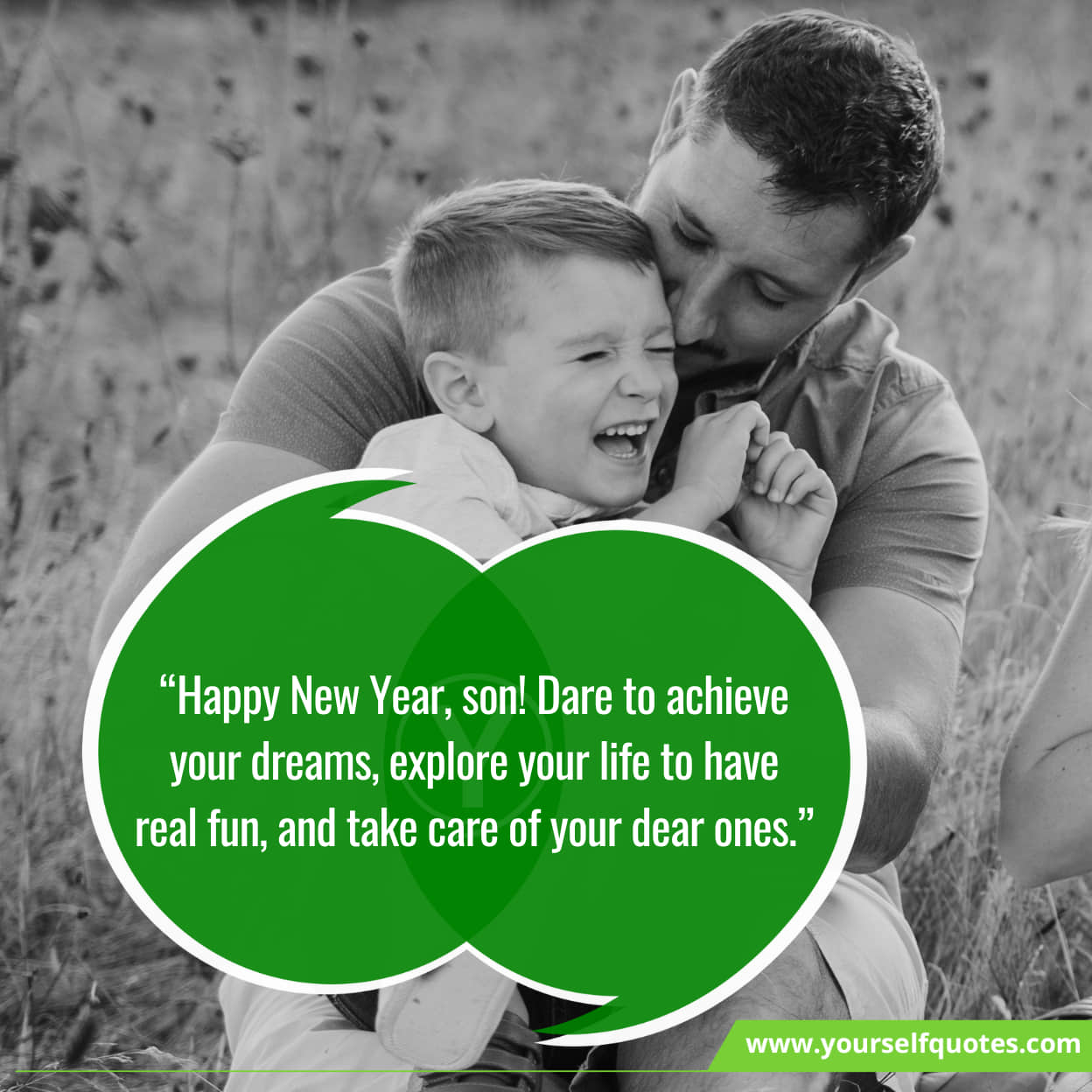 Encouraging Wishes For Son On New Year