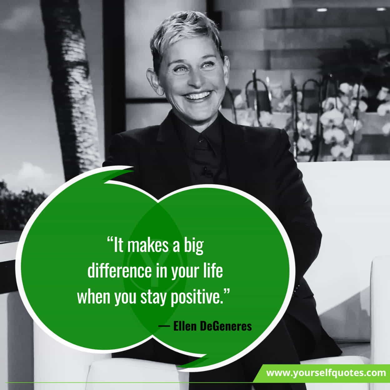 Energetic Ellen DeGeneres Inspiring Quotes