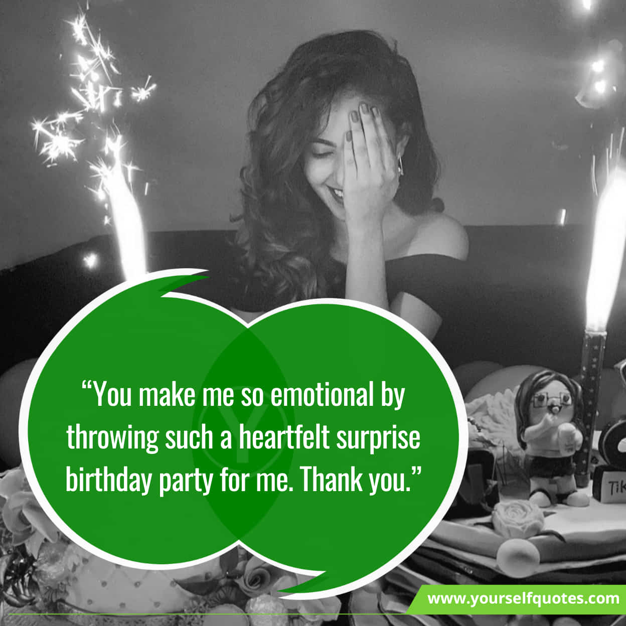Exciting Thank You Alluring Messages for Birthday Surprise On Loved Ones
