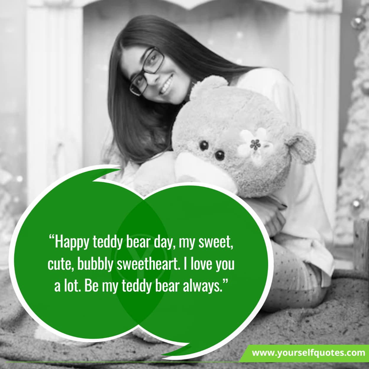 Expressing affection on Teddy Day