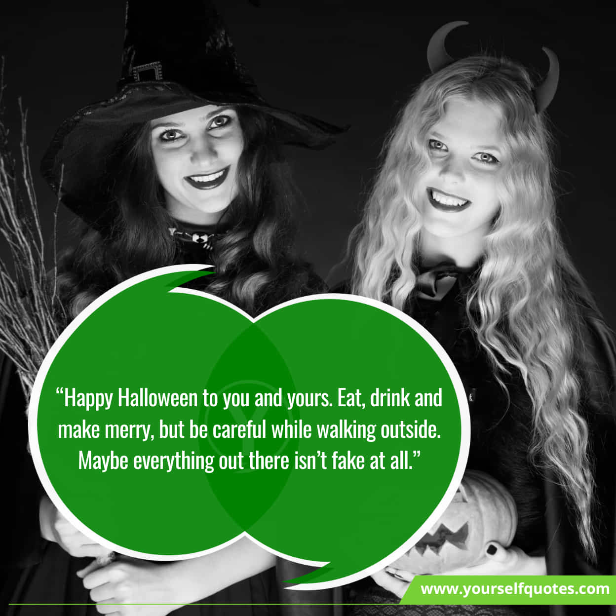 Funny Halloween Wishes About Best Friends