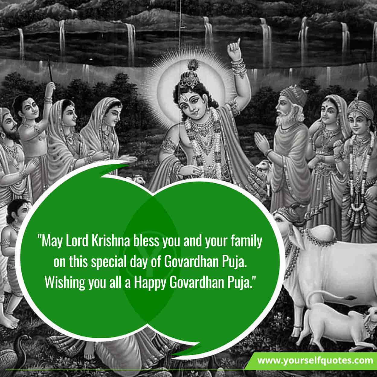 Govardhan Puja Best Wishes