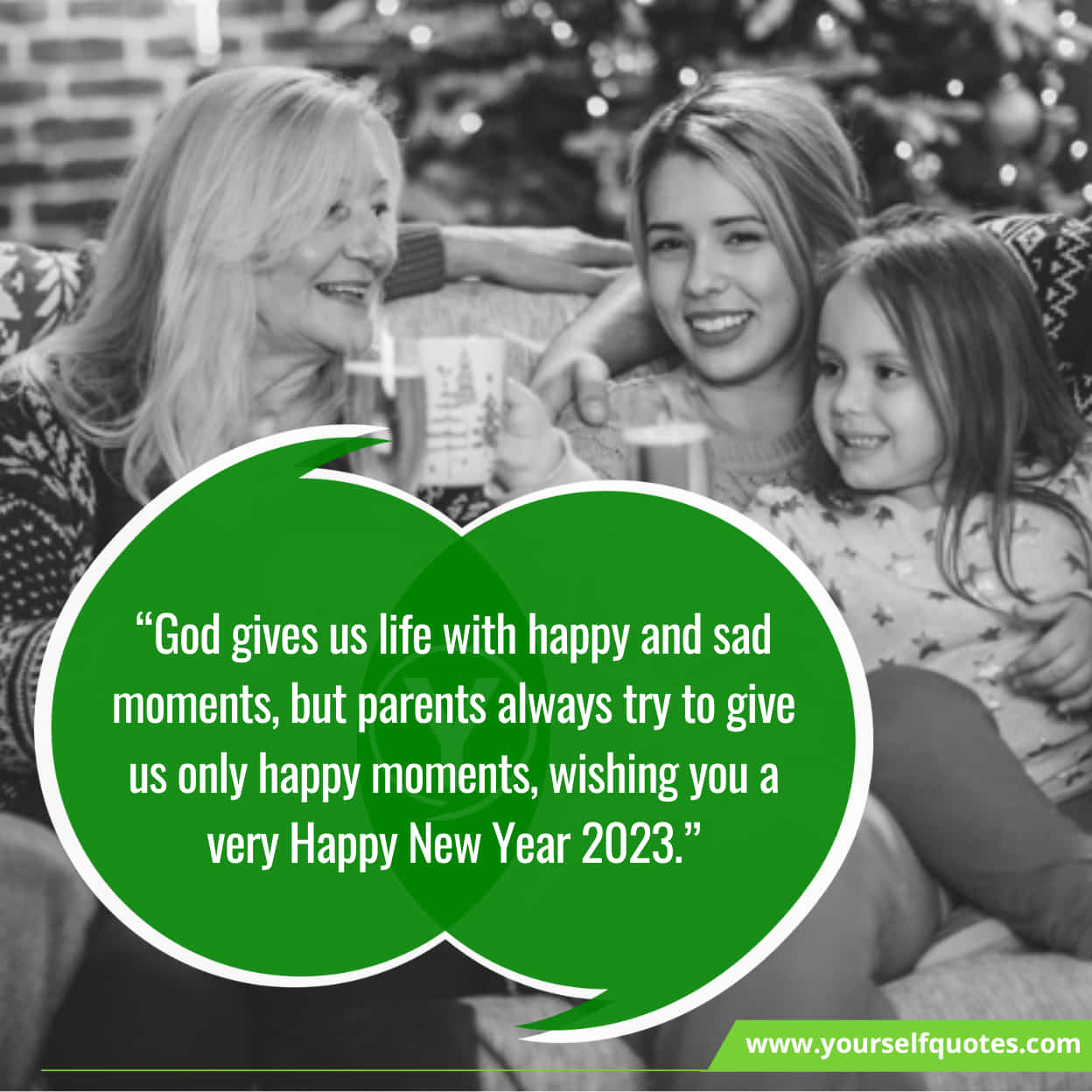 Graceful Wishes On New Year for Parents