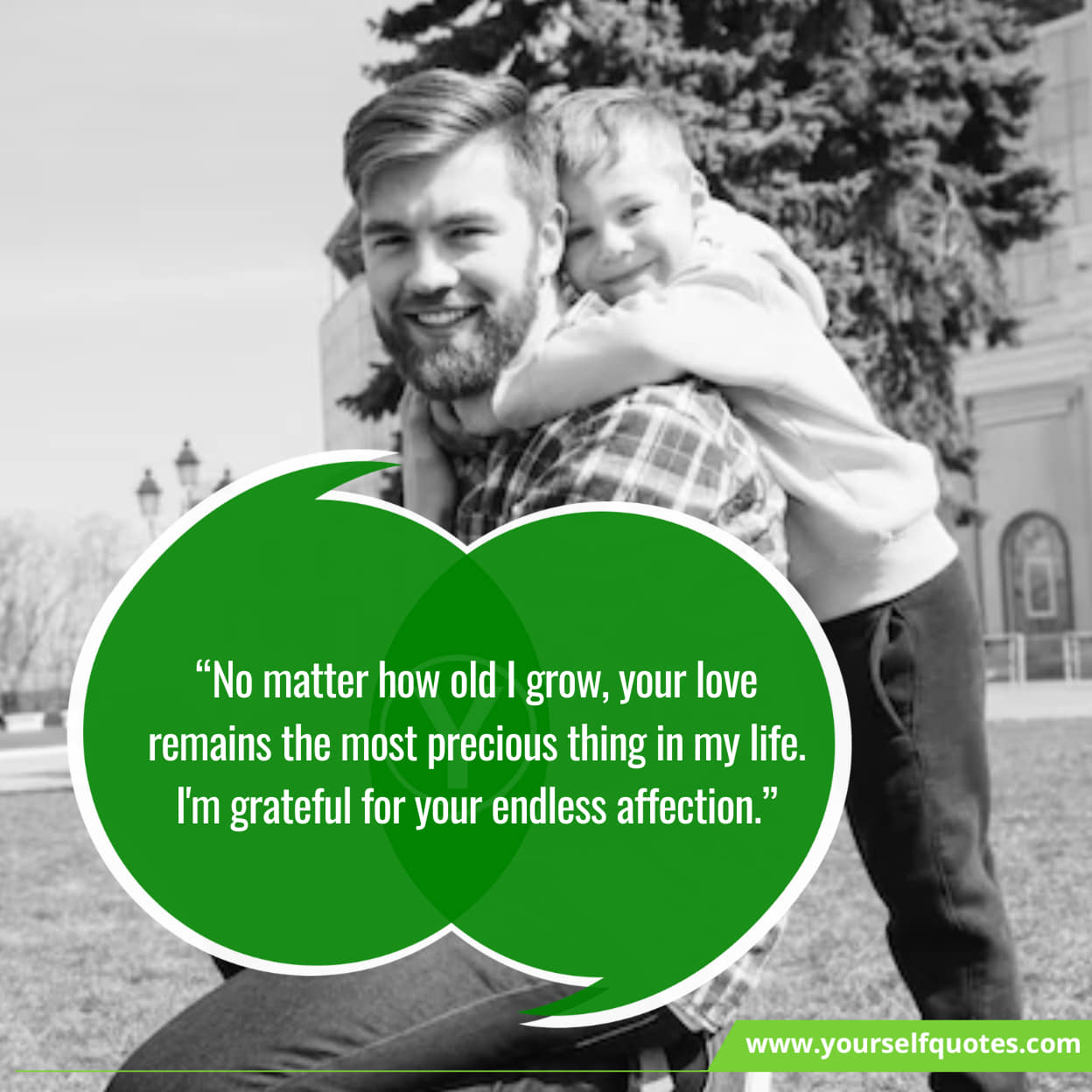 Gratitude and love Messages for dad
