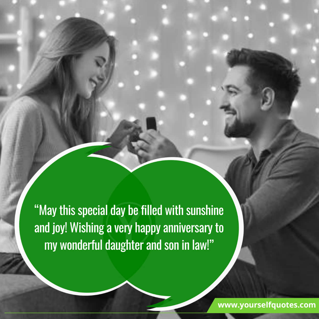Happy Anniversary of Son In Law Messages Wishes Sayings