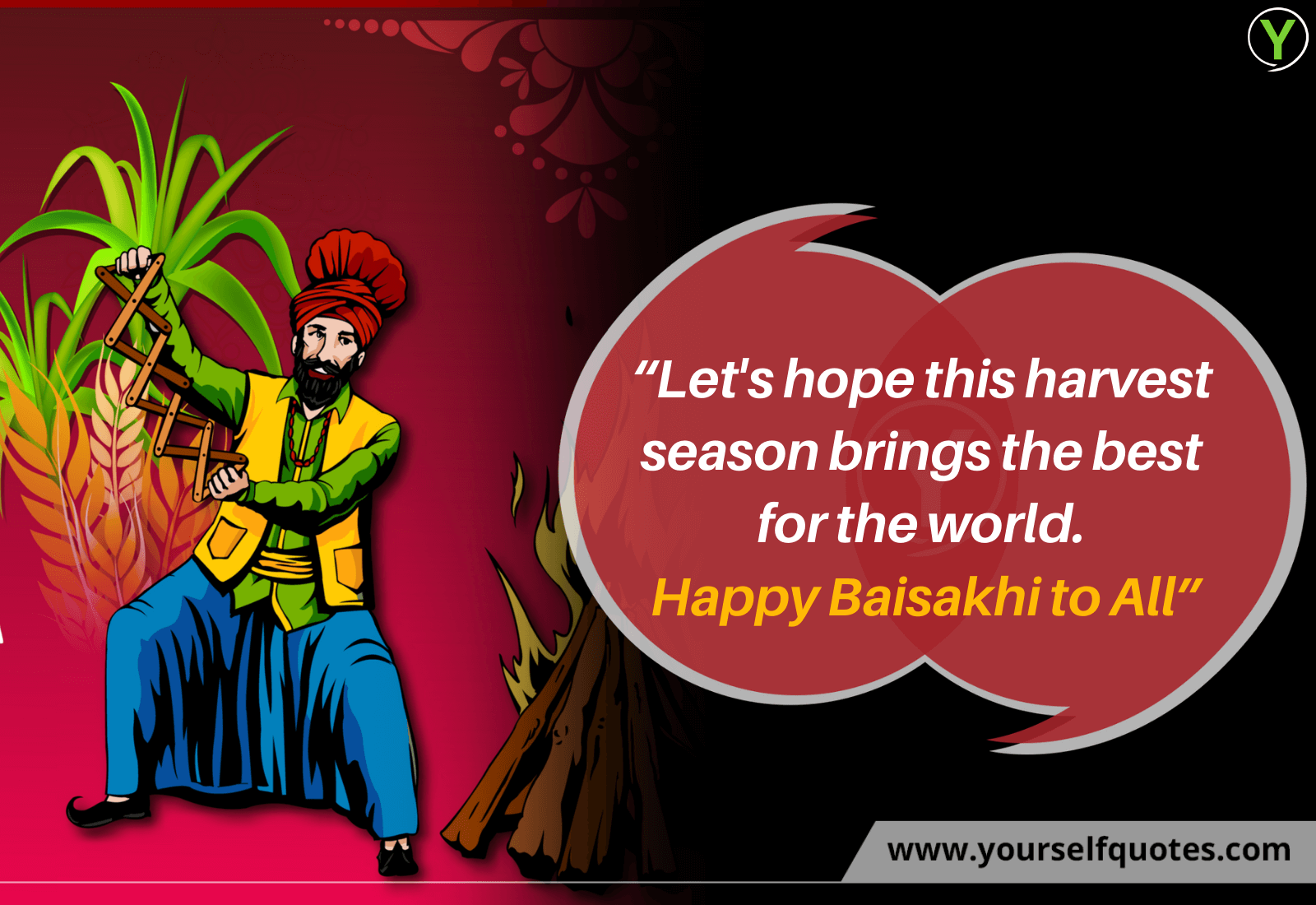 Happy Baisakhi Quotes Images