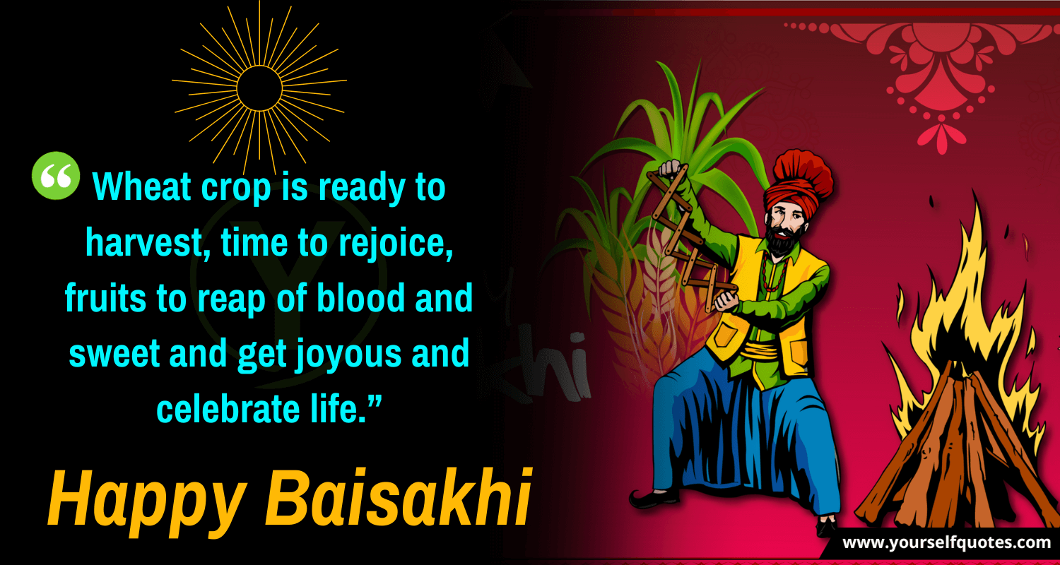 Happy Baisakhi Wishes Status