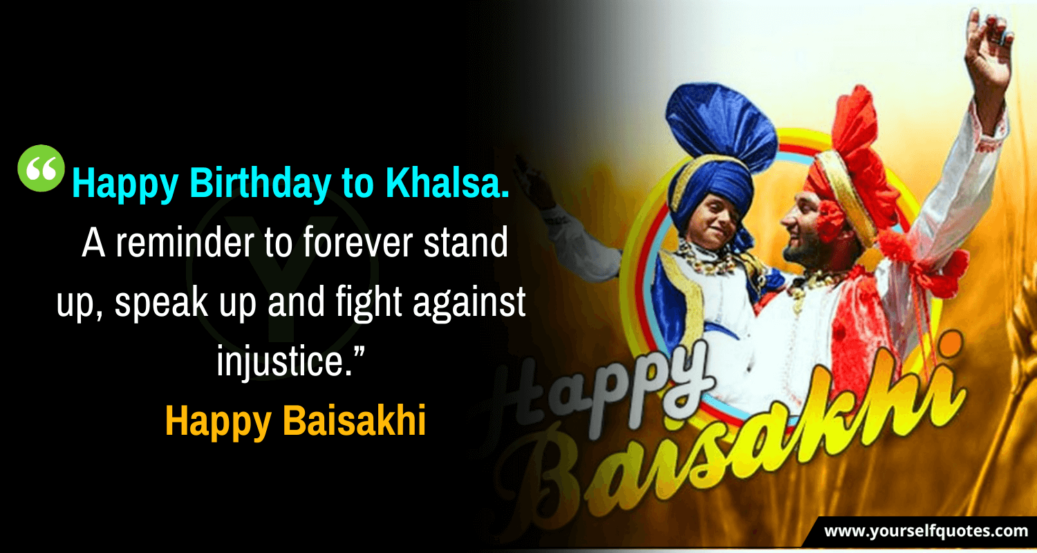Happy Birthday to Khalsa Happy Baisakhi