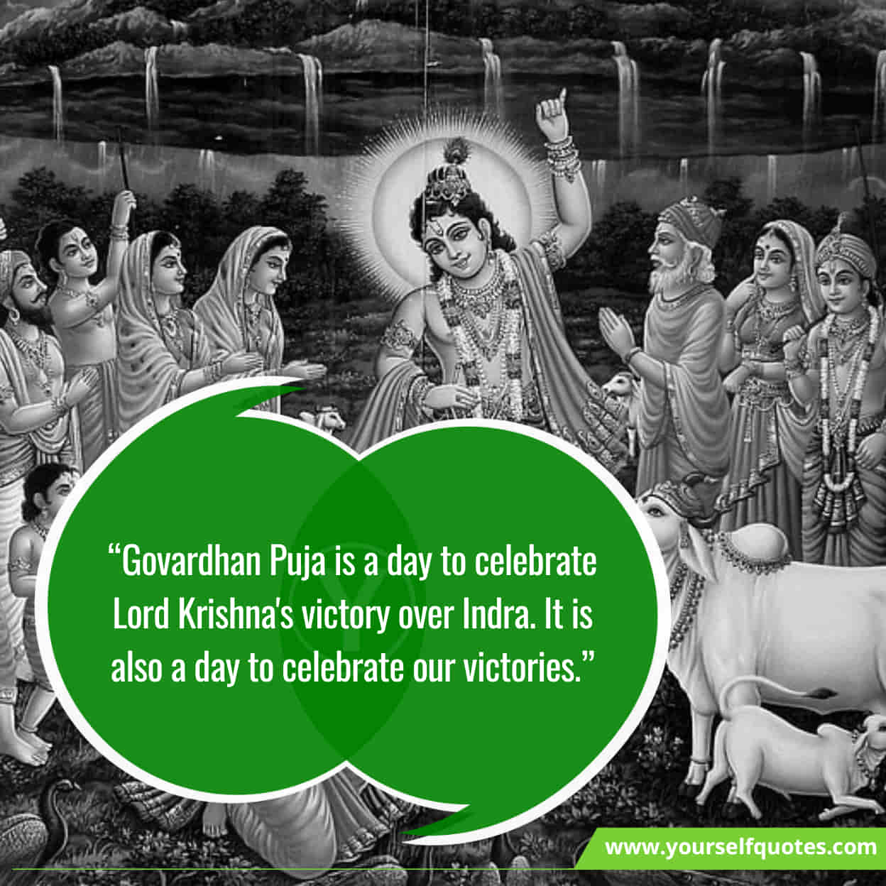 Happy Govardhan Puja Quotes