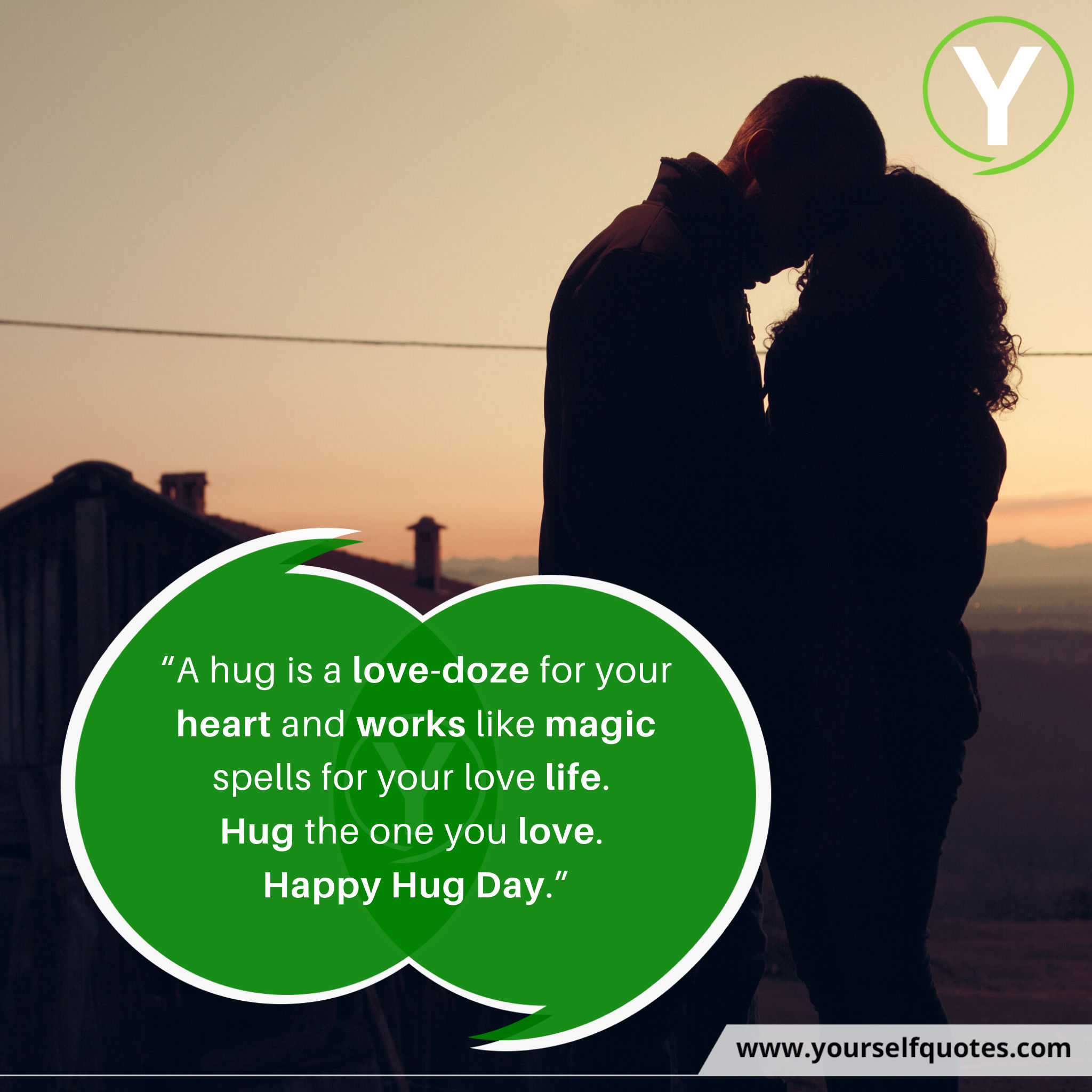 Happy Hug Day Quotes Images
