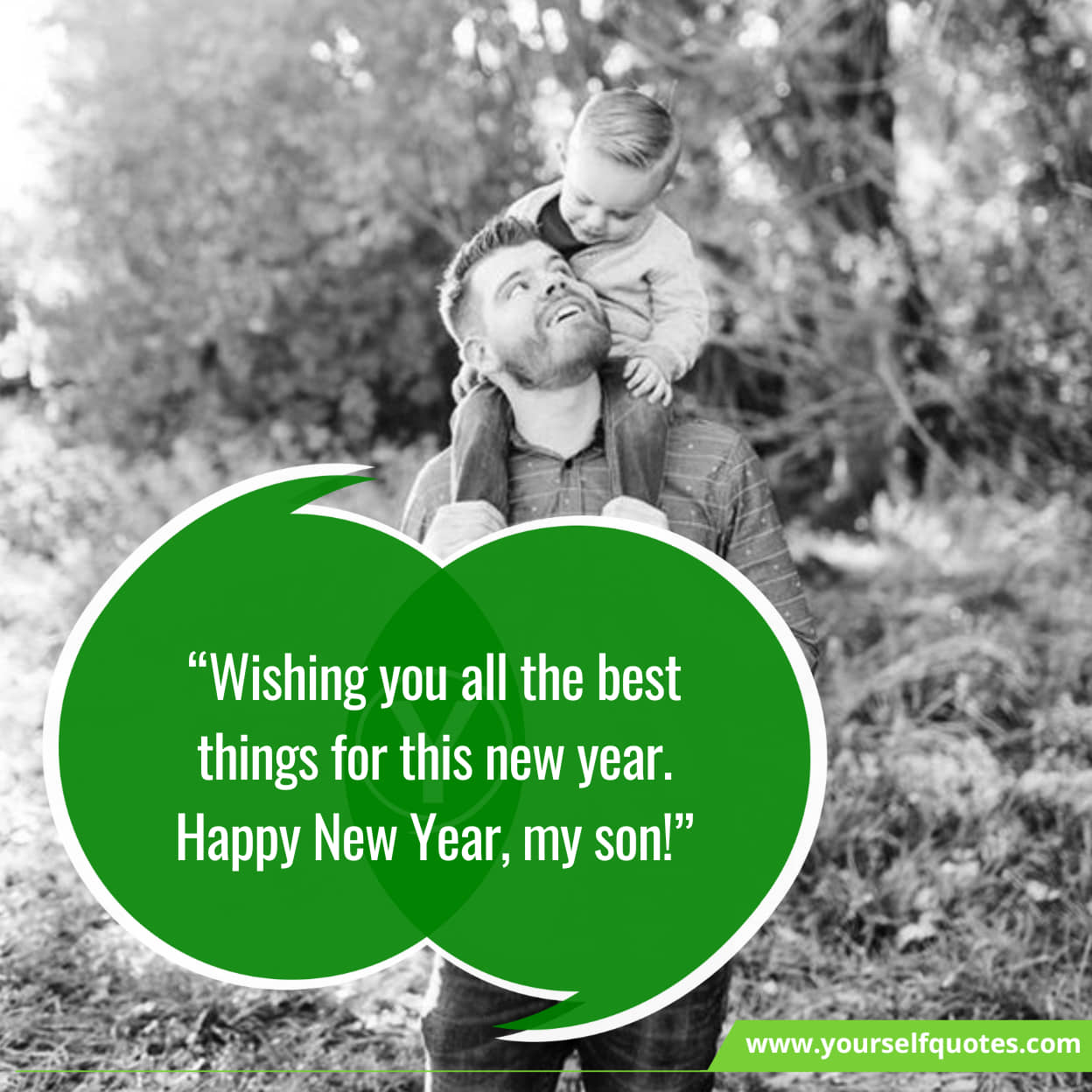 Happy New Year Wishes for Son