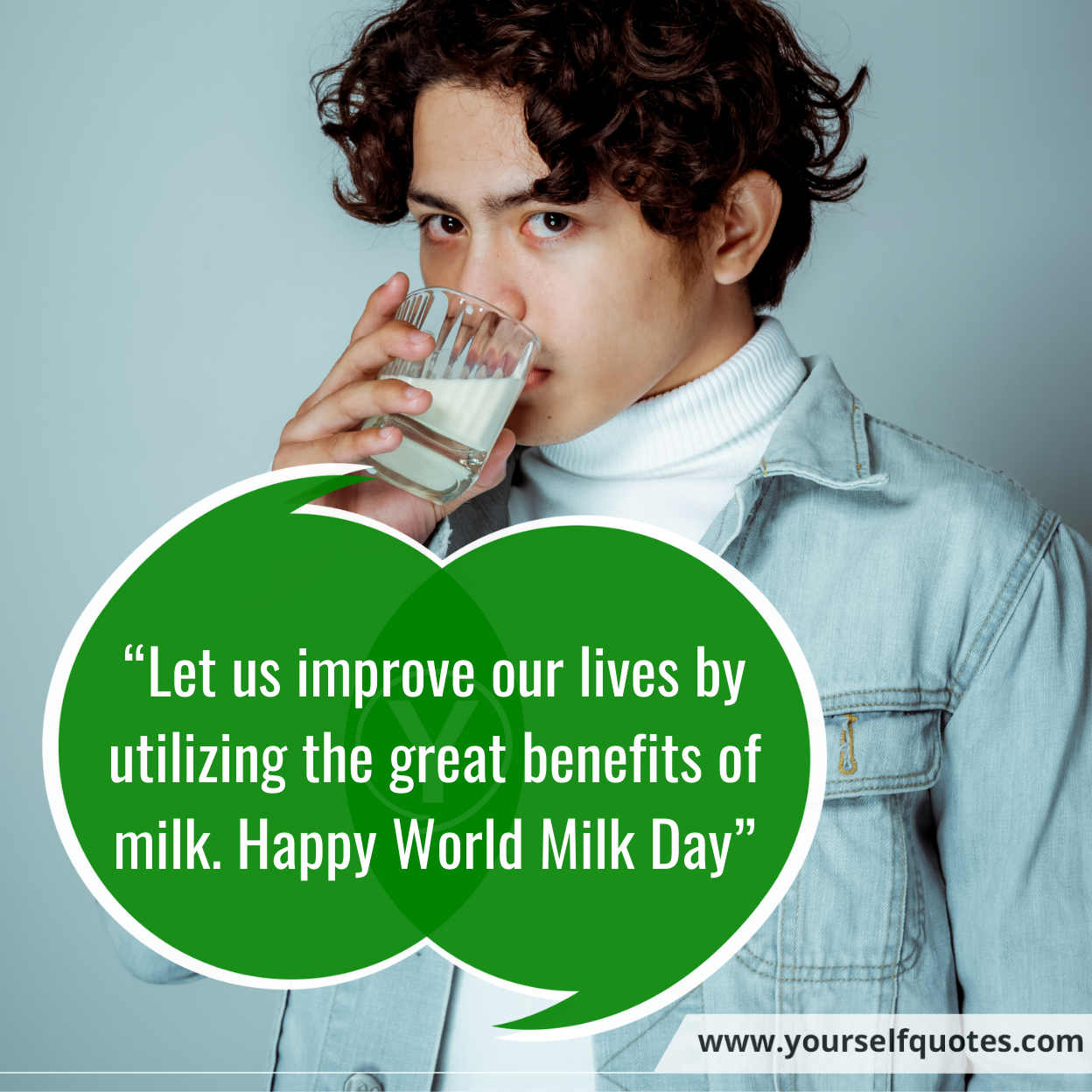 Happy World Milk Day Quotes Wallpaper