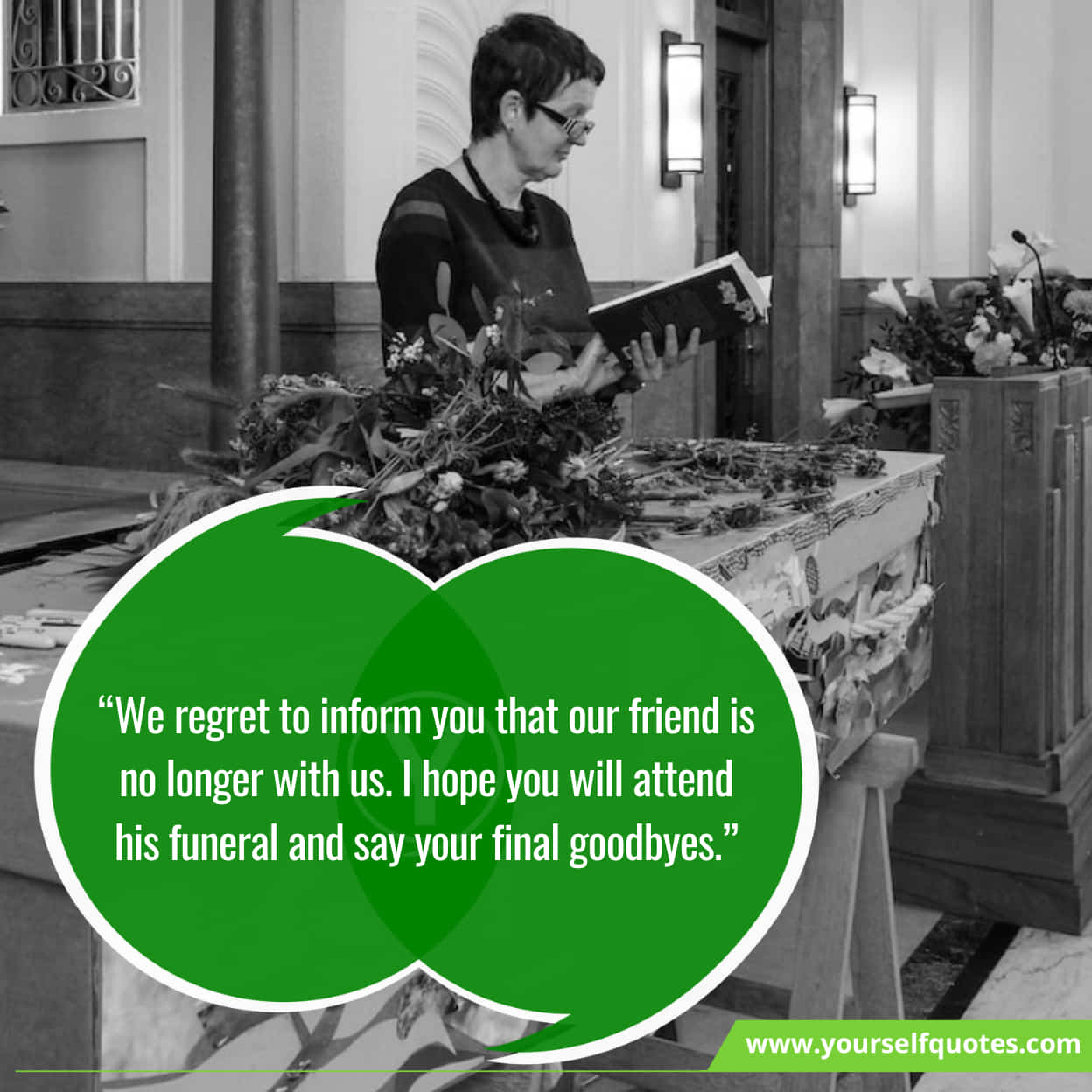Heart Breaking Best Funeral Invitation Messages