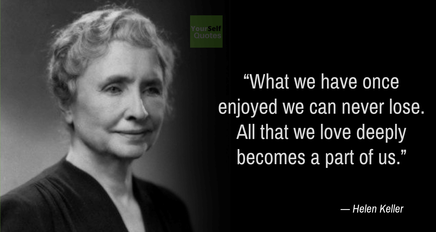 Helen Keller Quotes Love Images