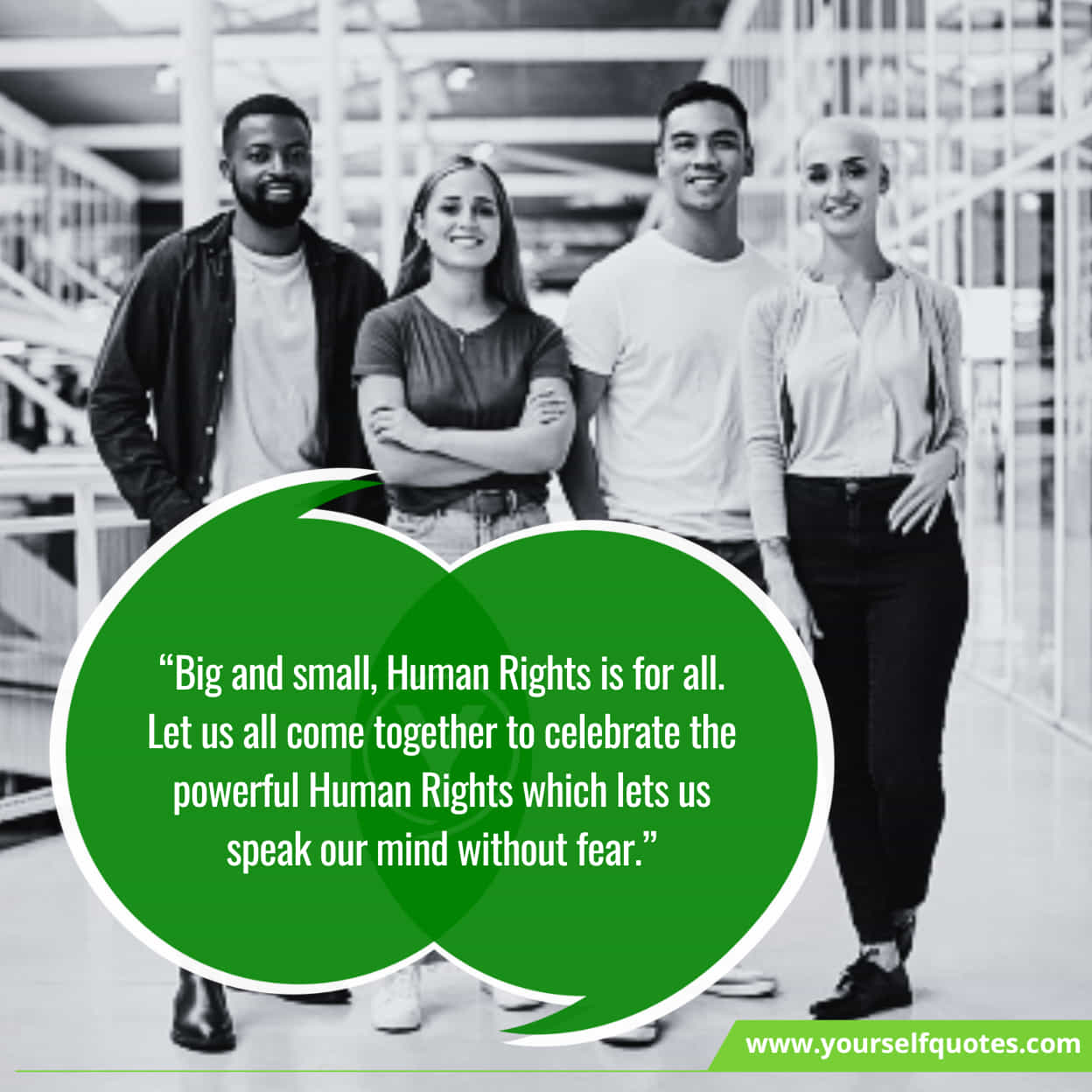 Human Rights Day Slogans & Sayings