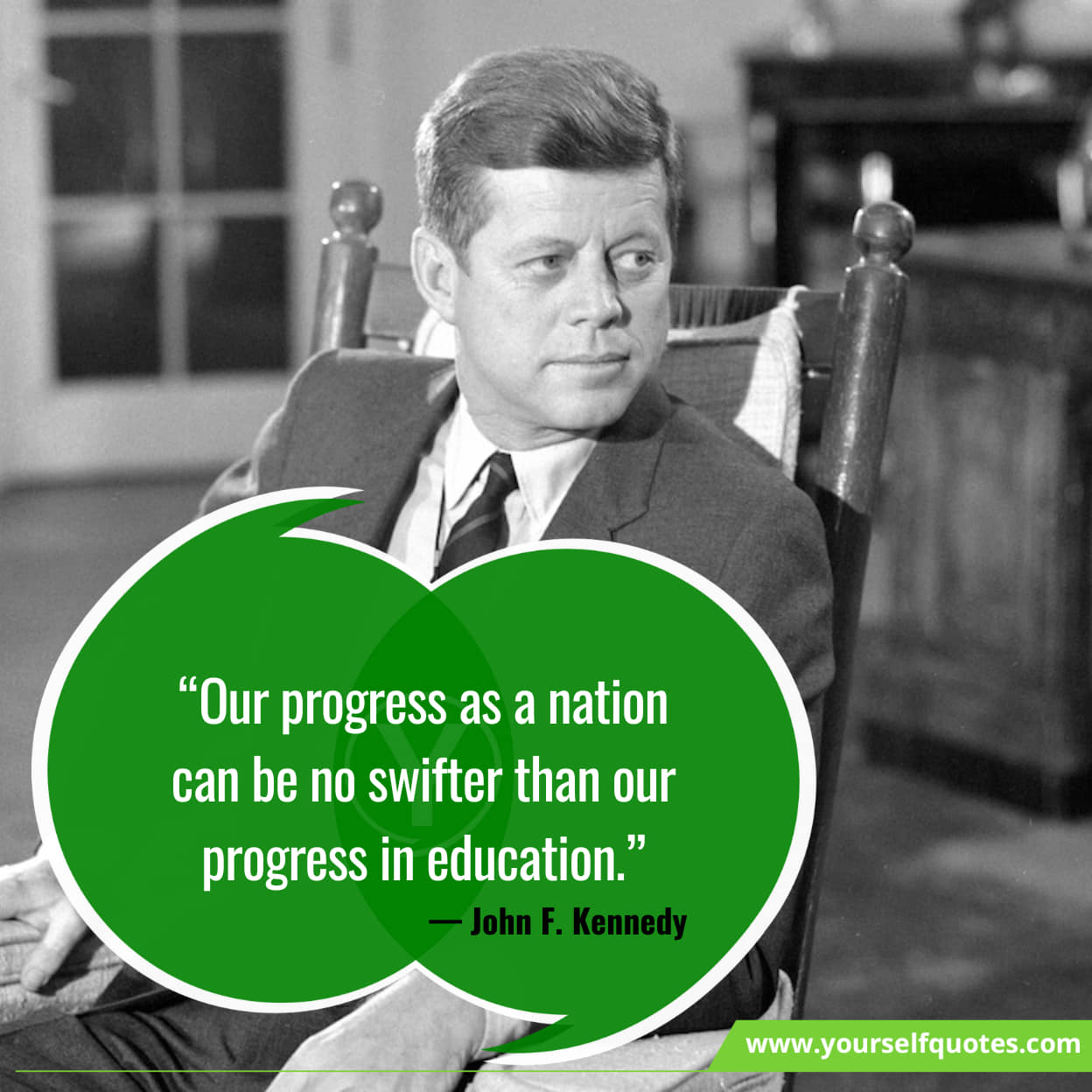 Inspirational quotes by John F. Kennedy