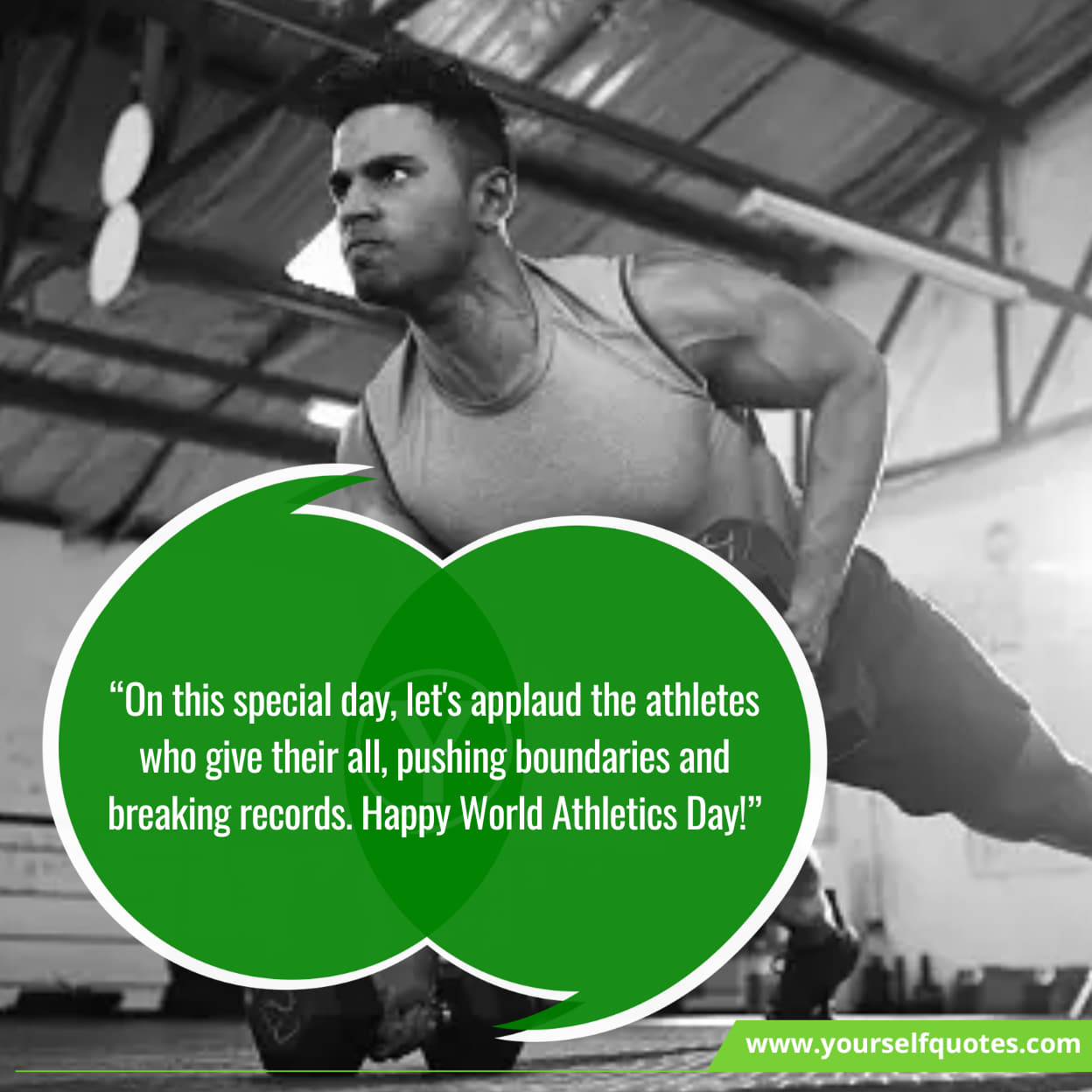 Inspirational quotes for World Athletics Day